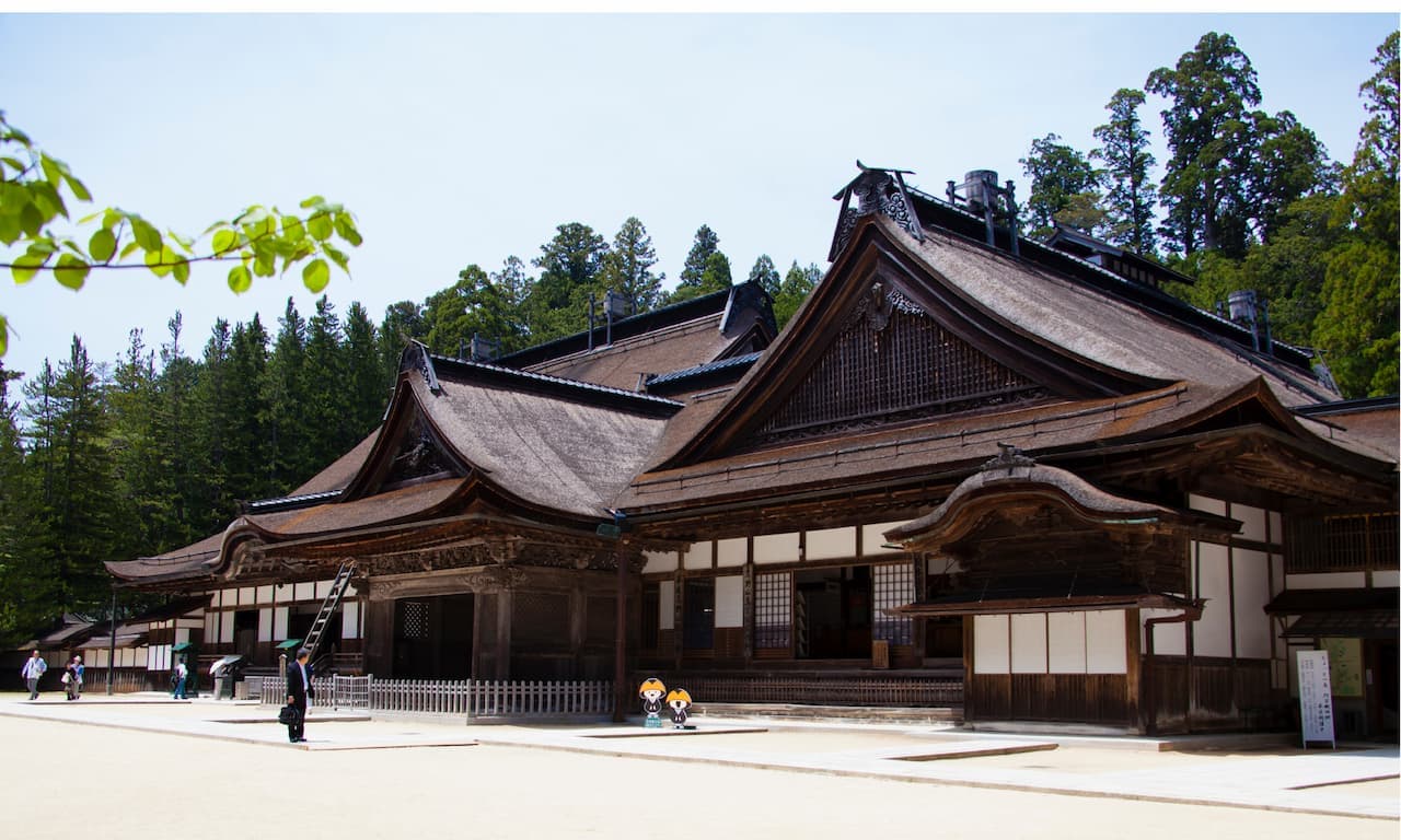 金剛峯寺参拝