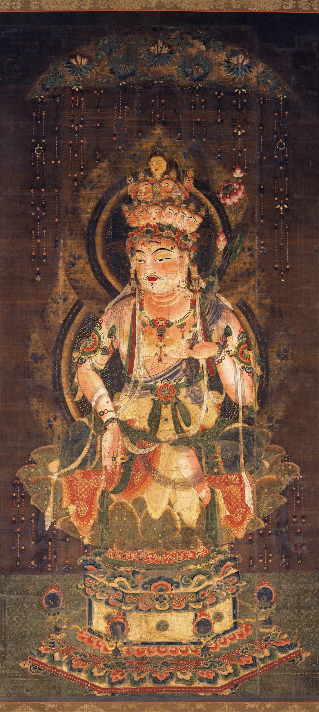 十一面観音（十一面観音像（国宝・法起寺伝来））