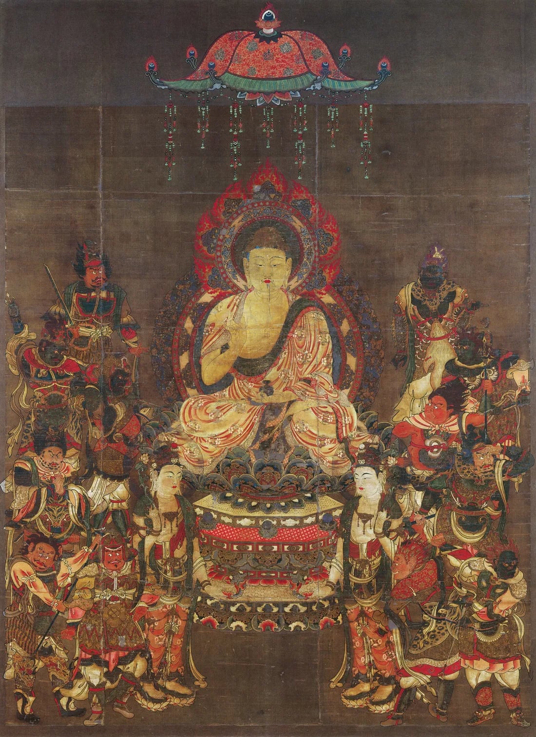 薬師如来（薬師十二神将像）