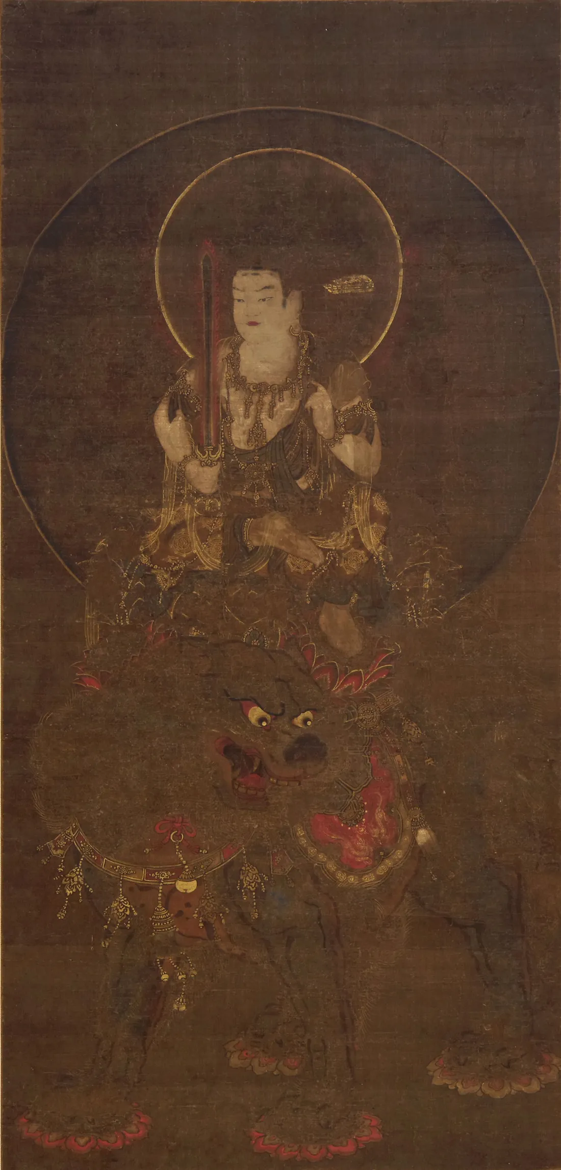 文殊菩薩(騎獅文殊菩薩像)