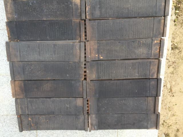 Woodblocks from Hakusui Seisha preserved at Byodoji