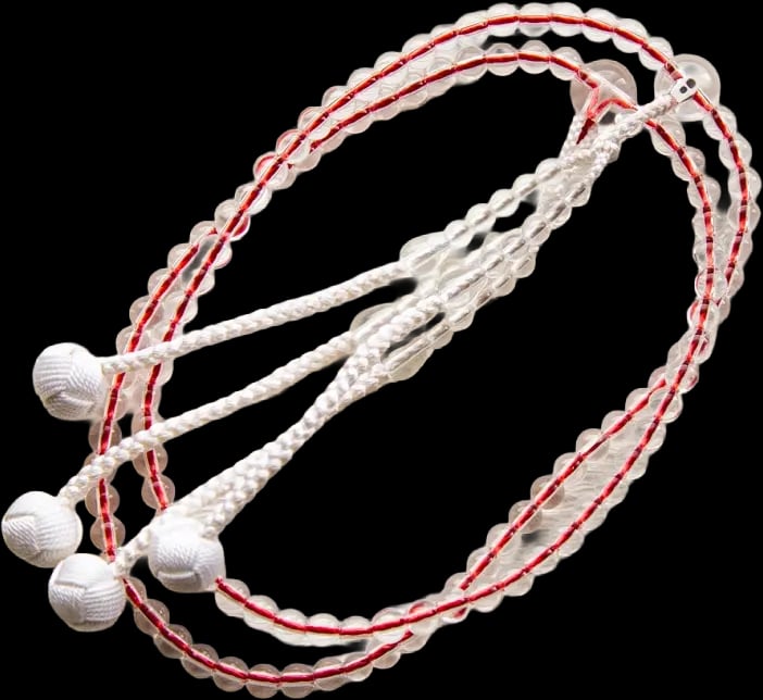 水晶尺一寸(6mm珠、女性用)