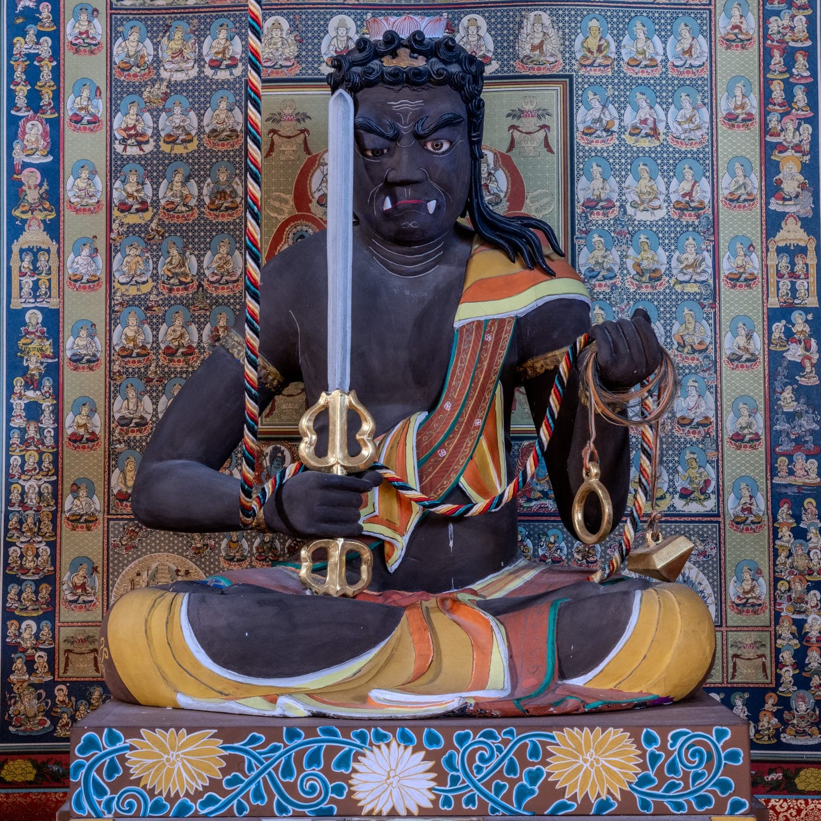 平等寺的不動明王