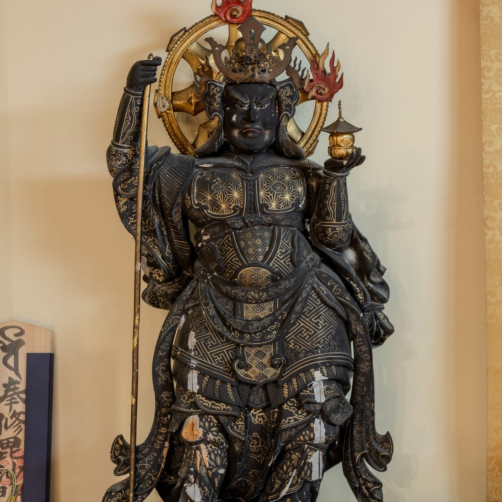 平等寺的毘沙門天