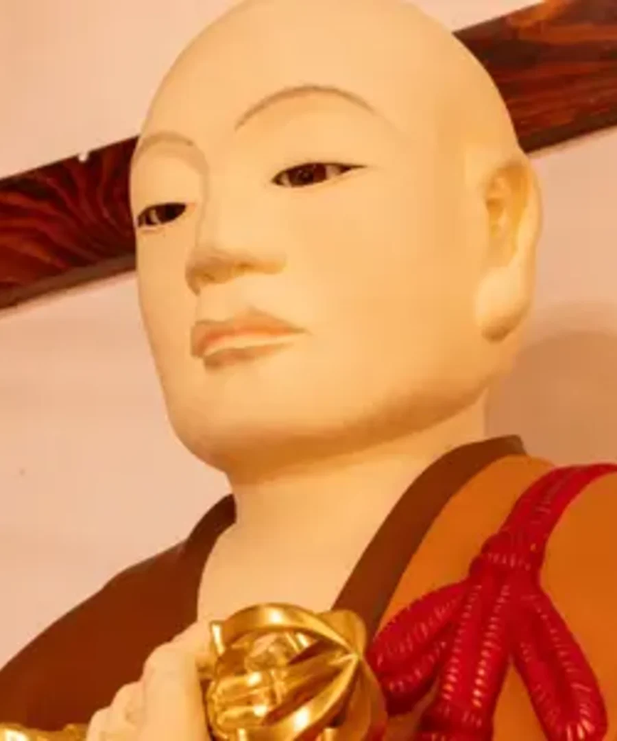 已修復的弘法大師像(真言第八祖)