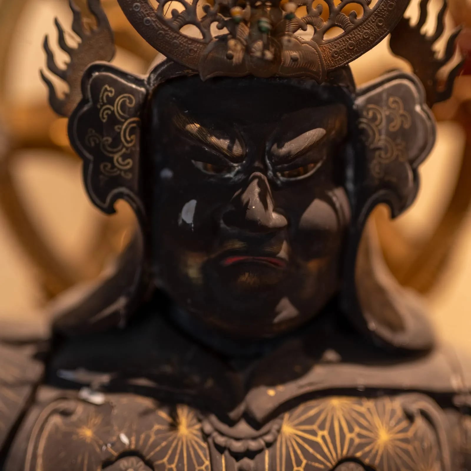 毘沙門天的面容